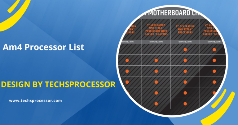 Am4 Processor List